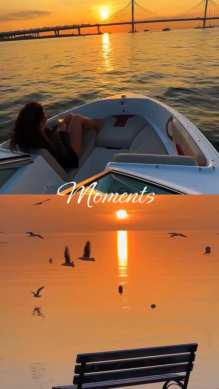 Momentos al atardecer 