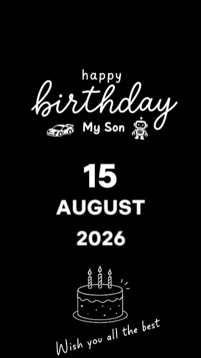HBD ANAK 15 AGUSTUS 