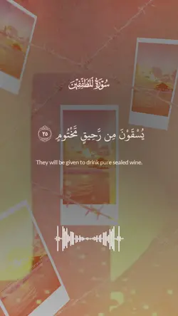 Surah Mutefifin25-31