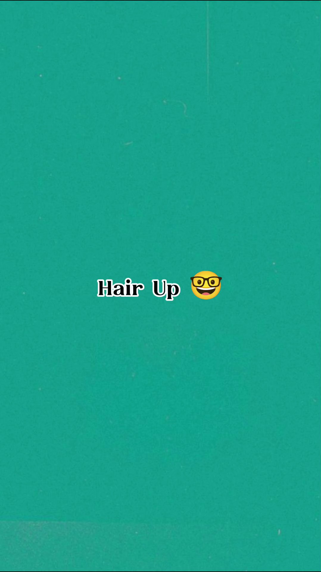 rambut ke atas
