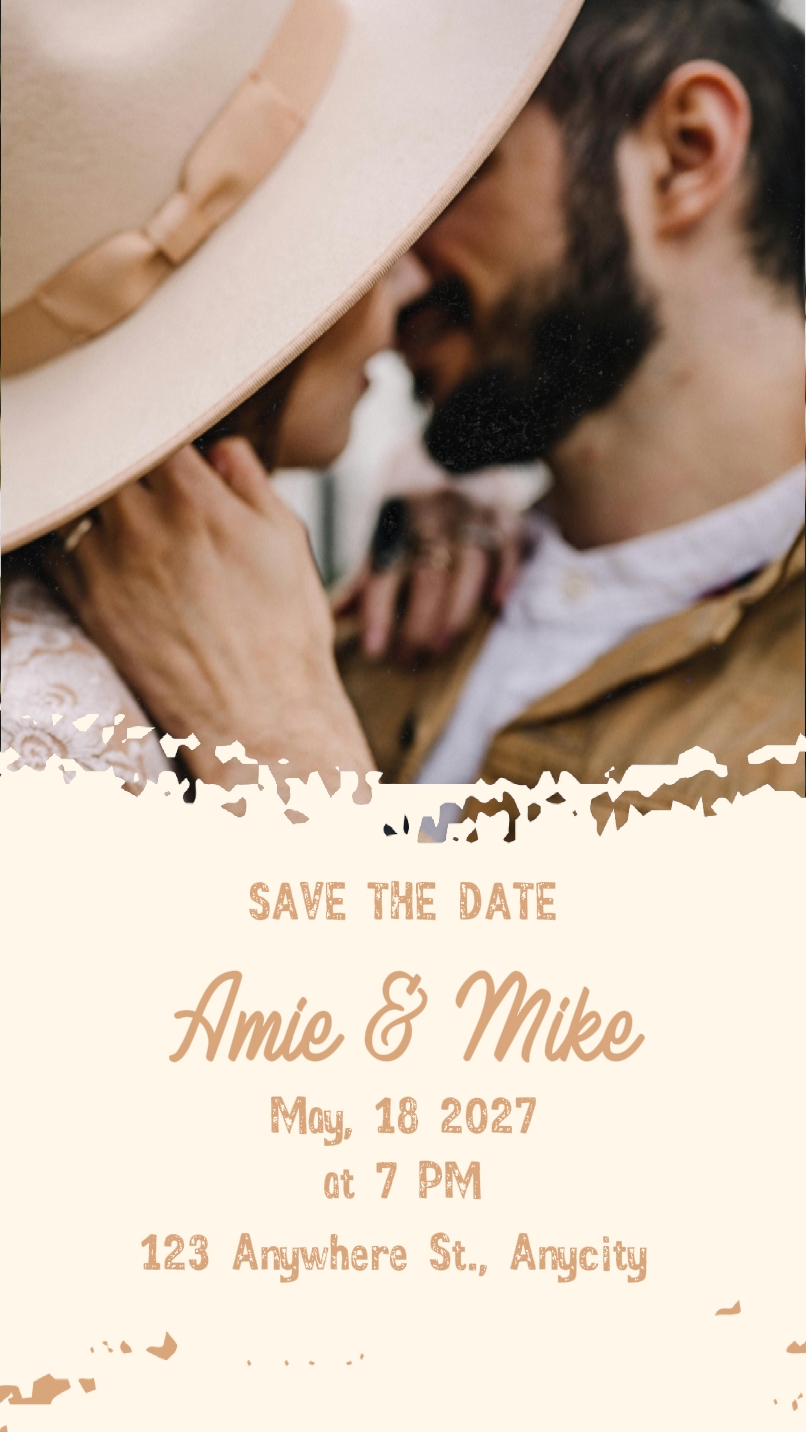 Invitación de boda 
