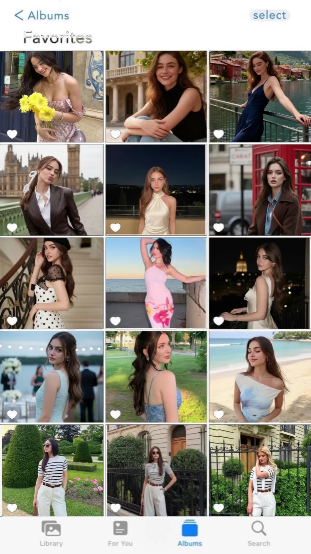 Tendencia de collage
