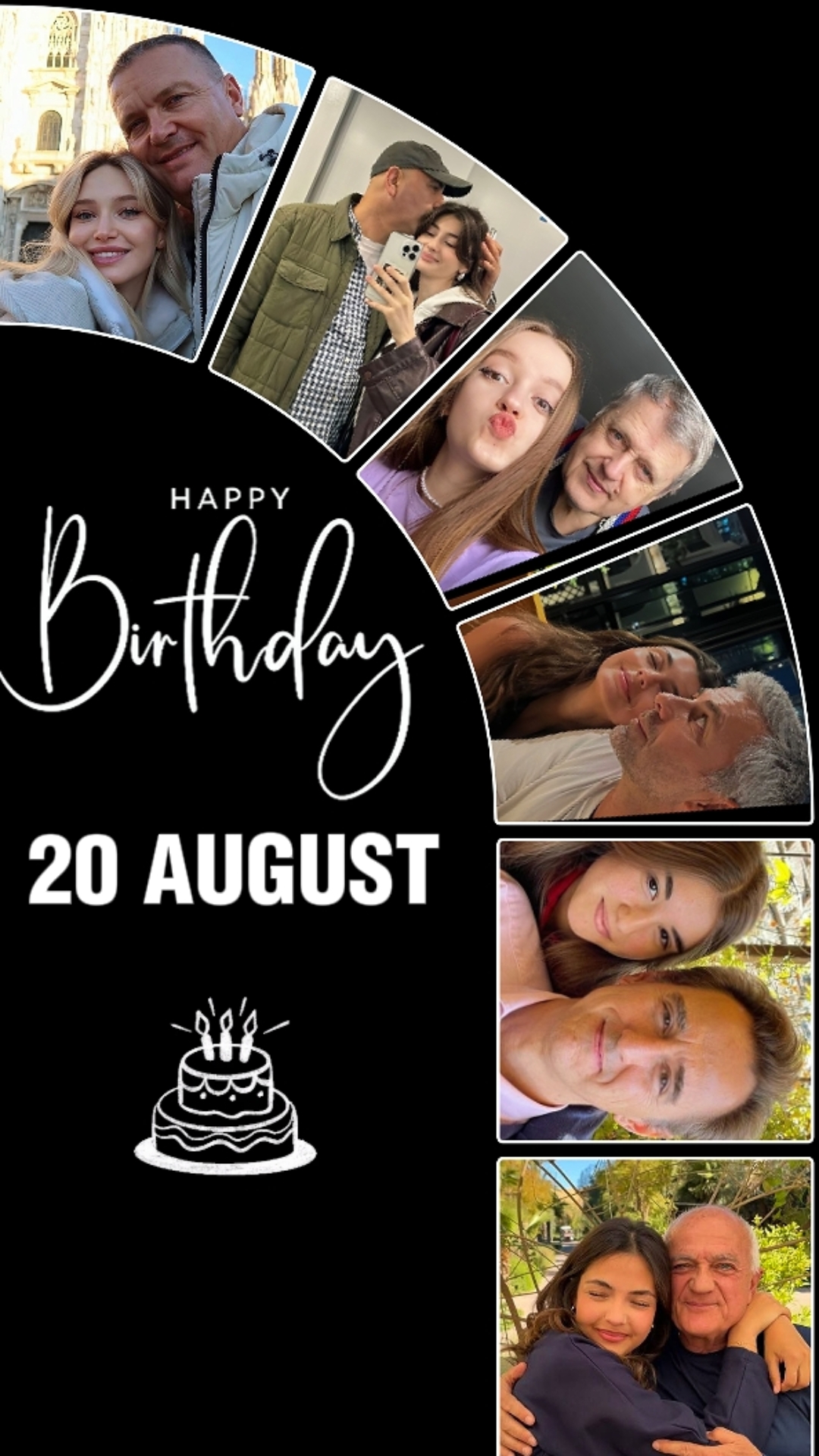 HBD DADY 20 AUGUST 