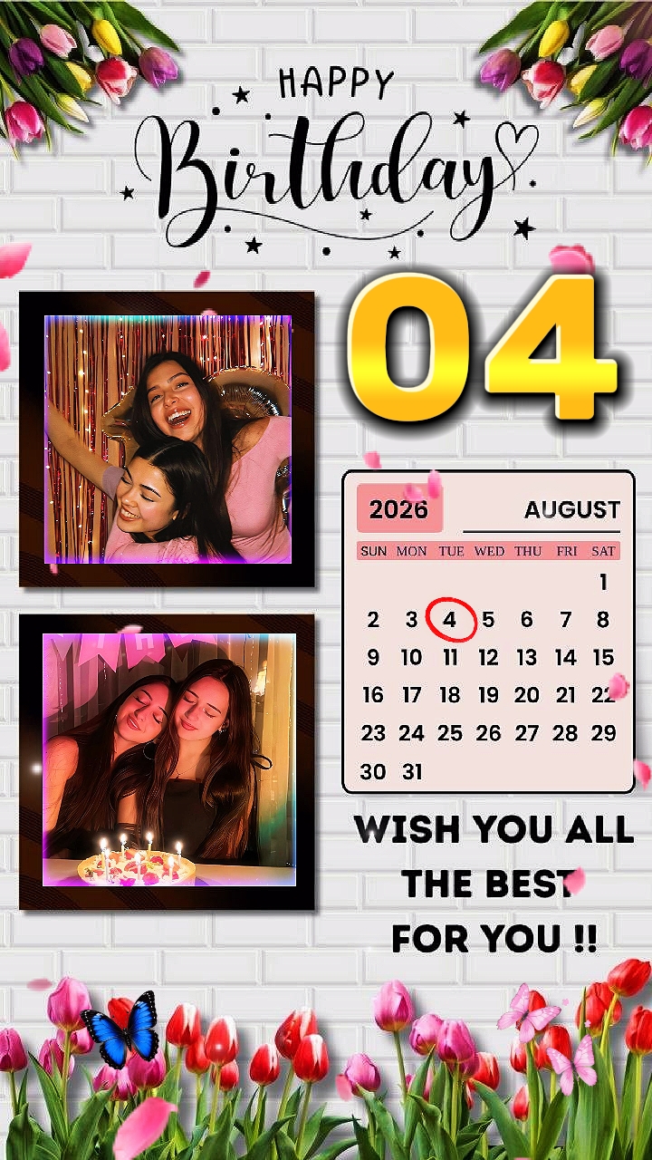 HBD 04 Agustus 2026