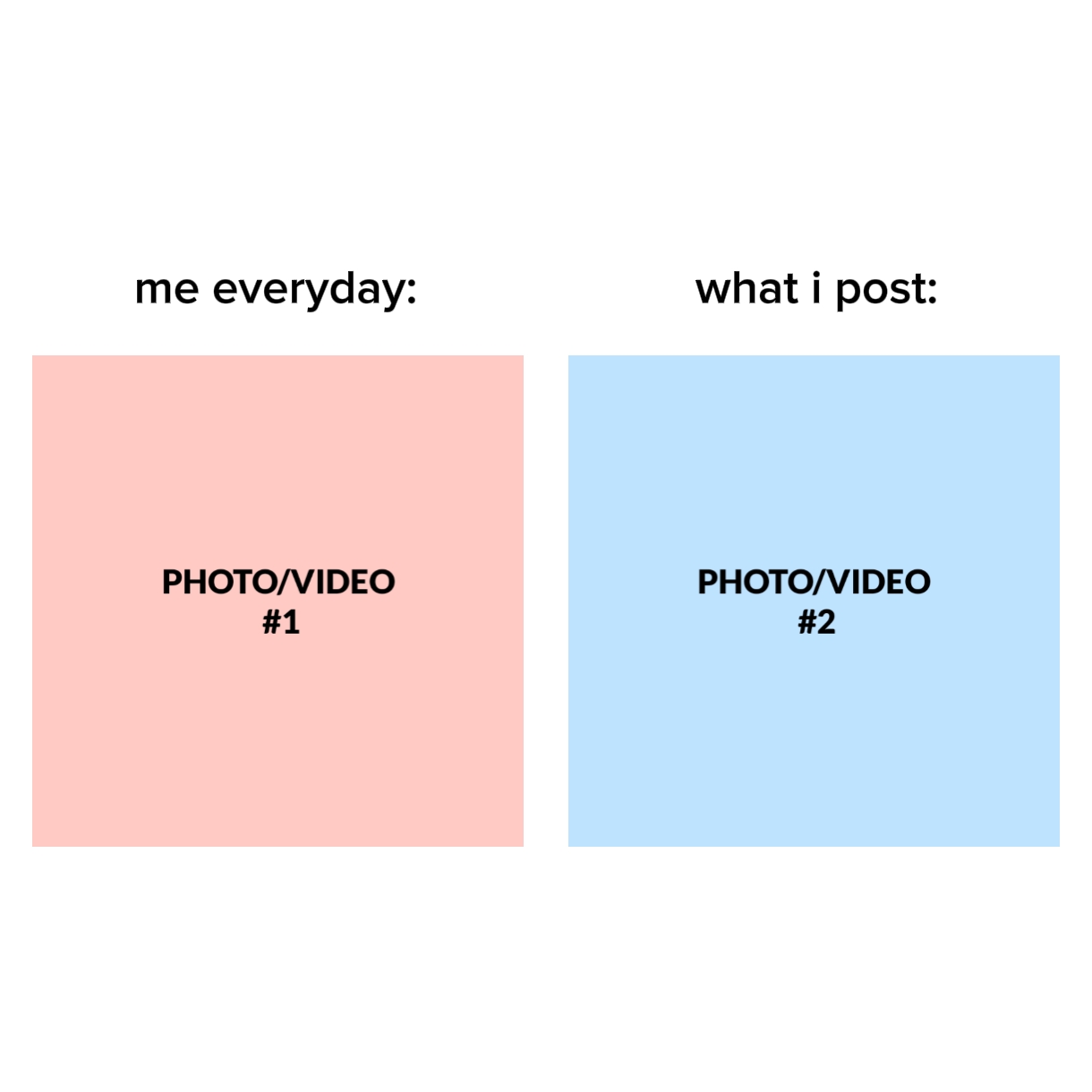 me everyday vs post