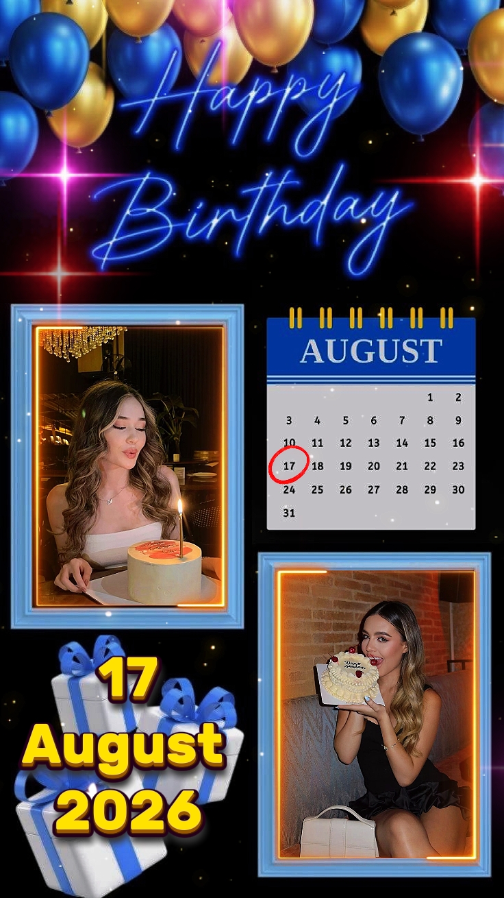 HBD 17 August 2026