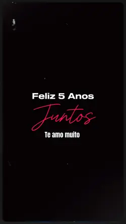 5 Anos Juntos 
