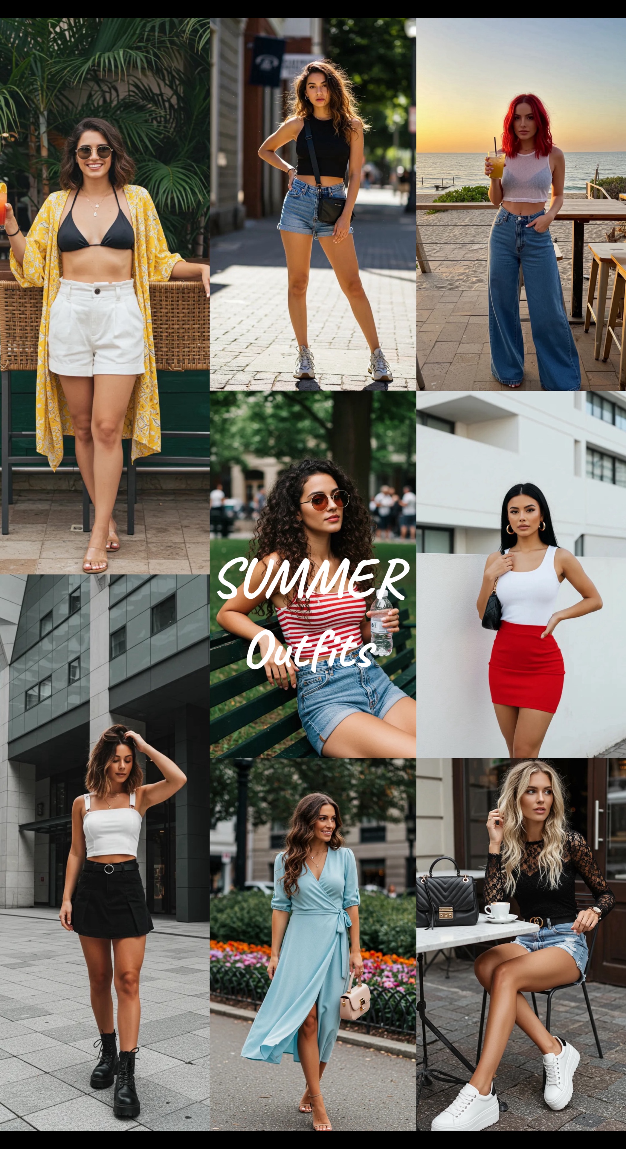 Summer trend outfits
