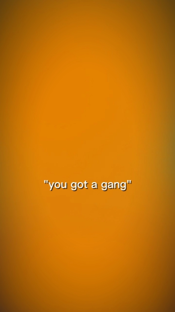 YOU GOT A GANG