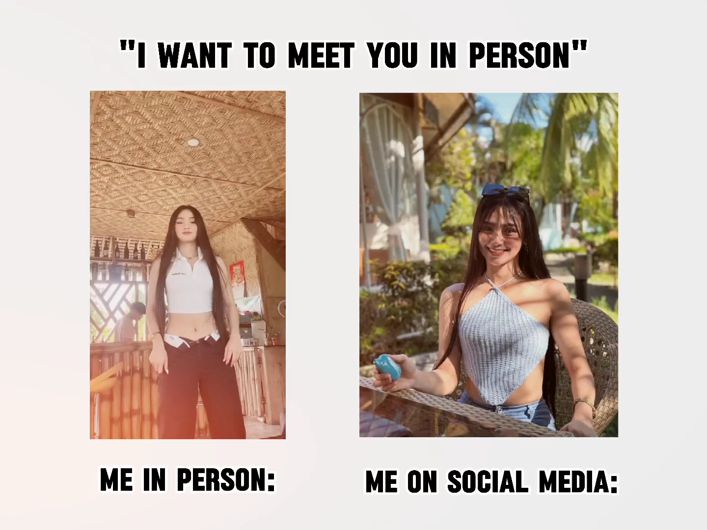 Quiero conocerte
