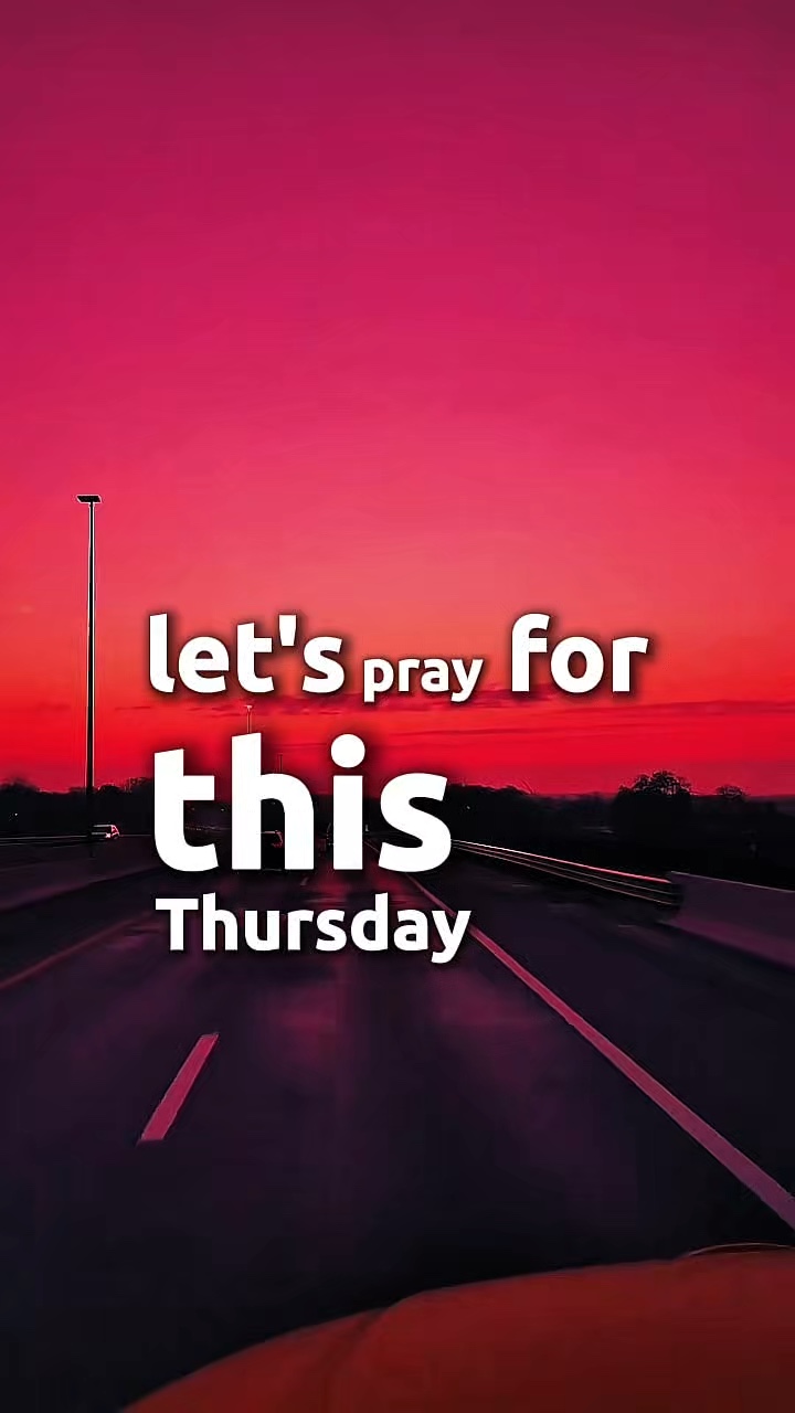 THURSDAY PRAYER