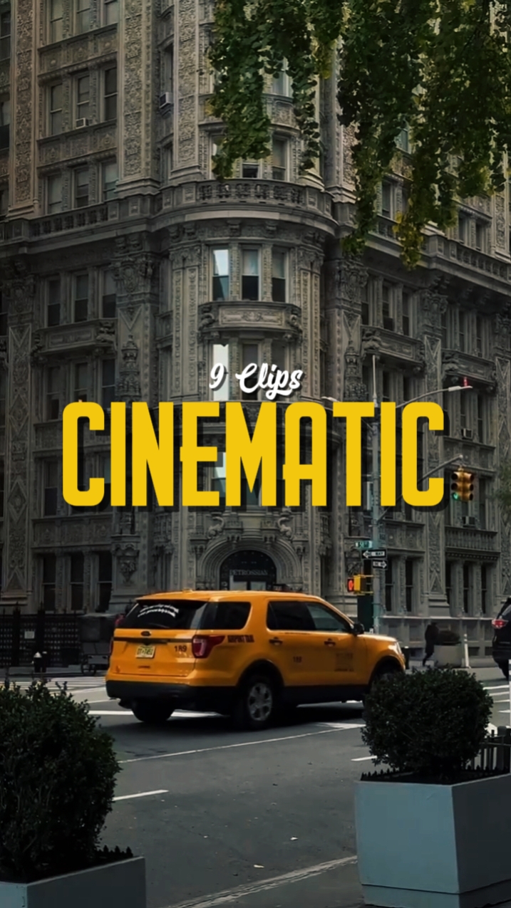 9 CLIPS CINEMÁTICOS