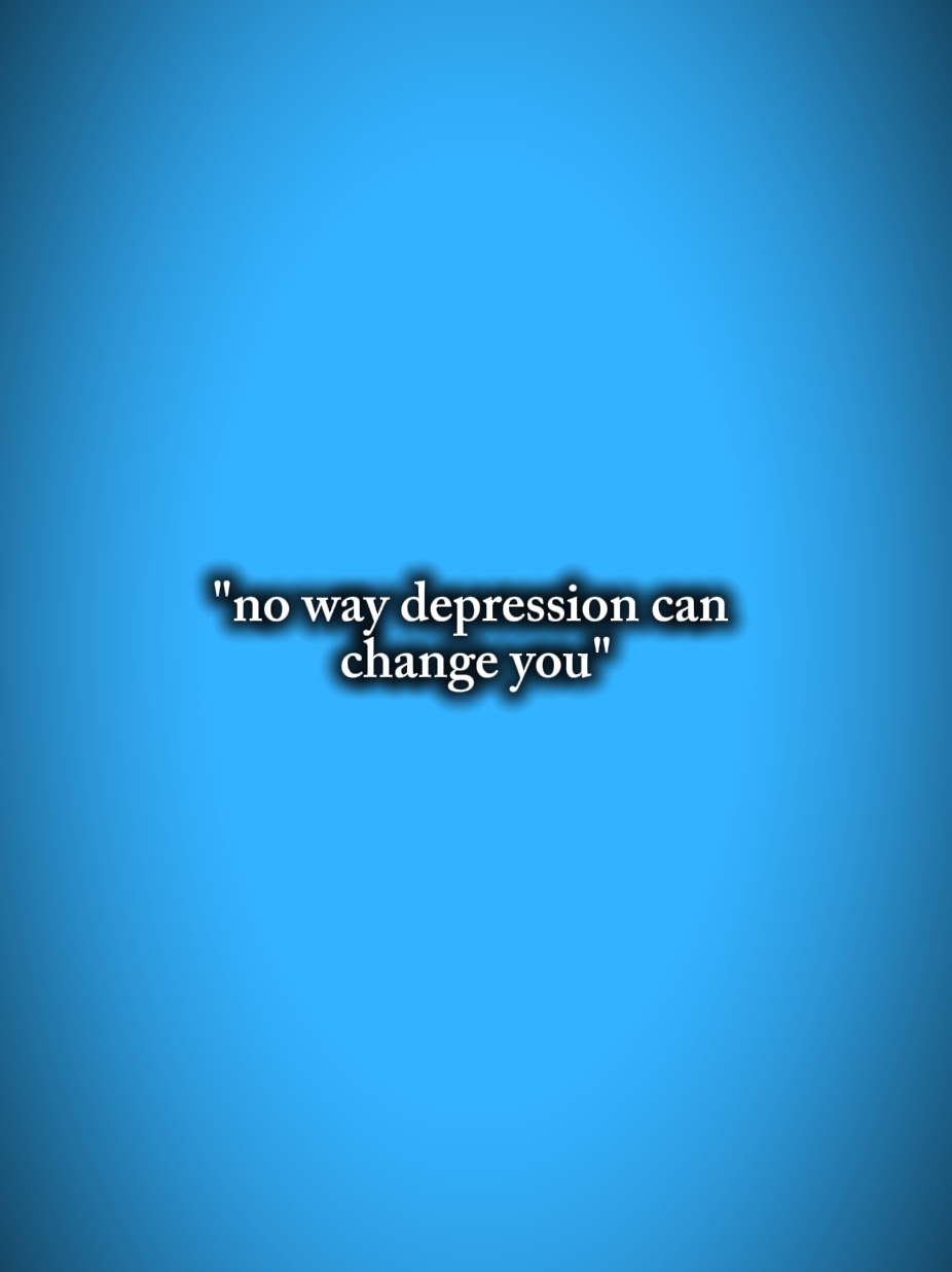 depression can 