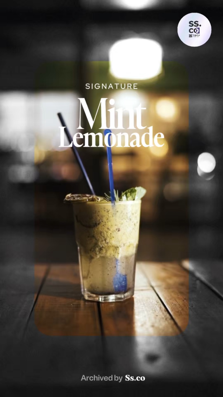 Drink Menu 1 Video