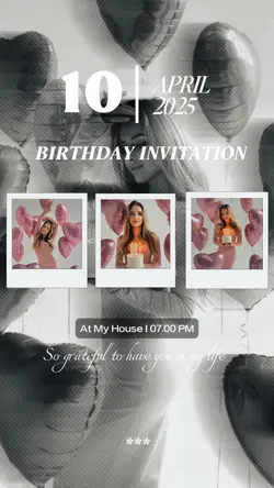 birthday invitation 