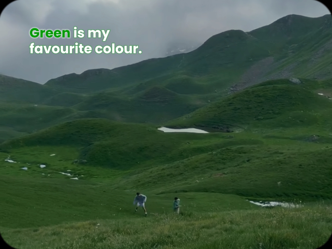 Green ang kulay ko