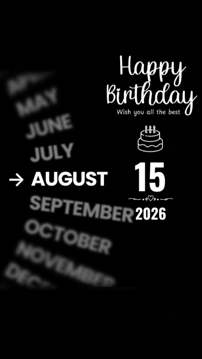 HBD DAUGHTER 15 AUGU