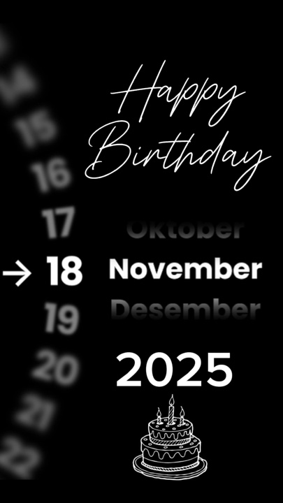 birthday 18 november