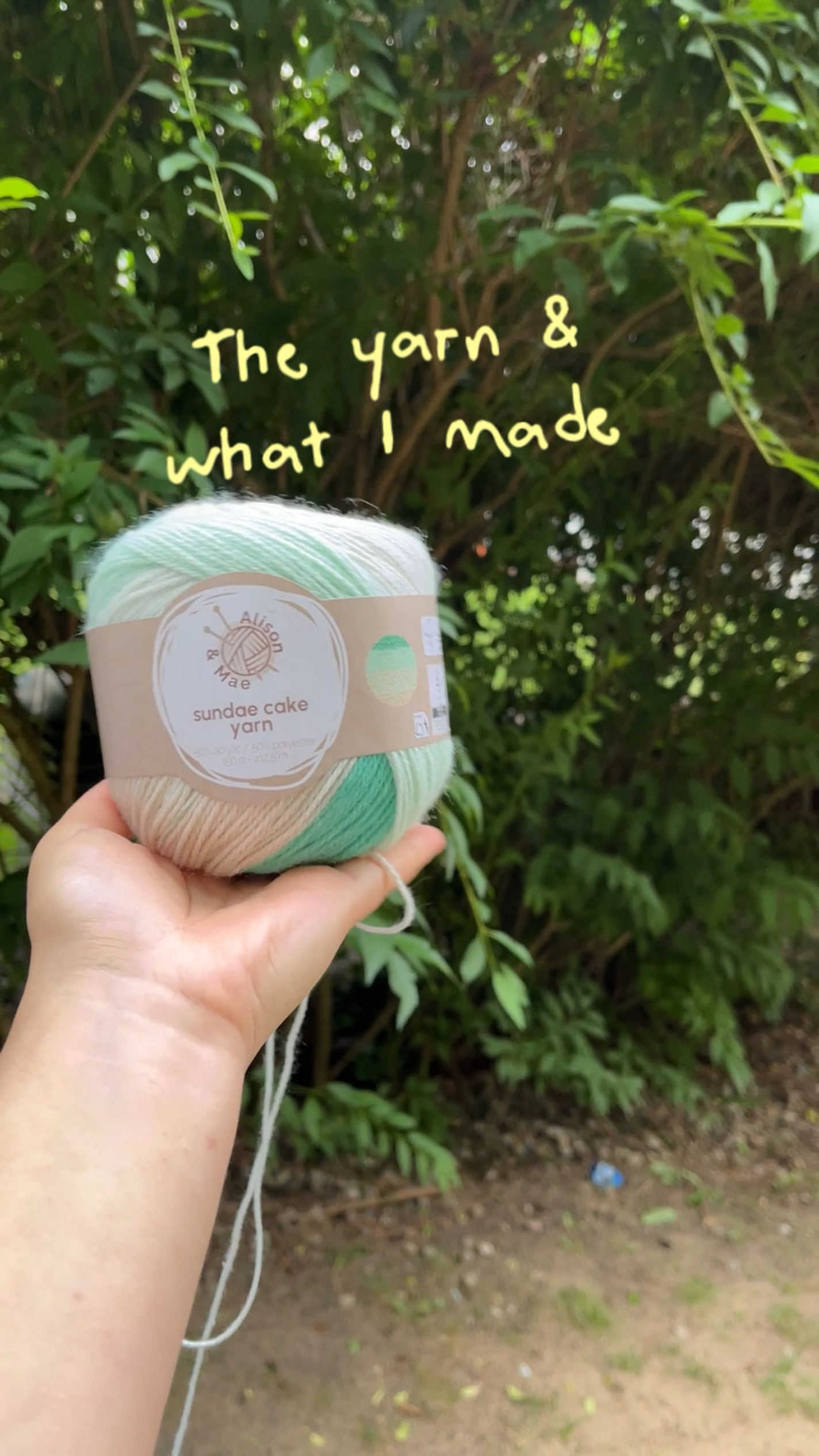 The yarn template 