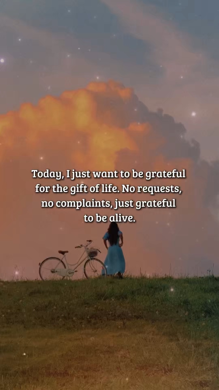 Just grateful alive