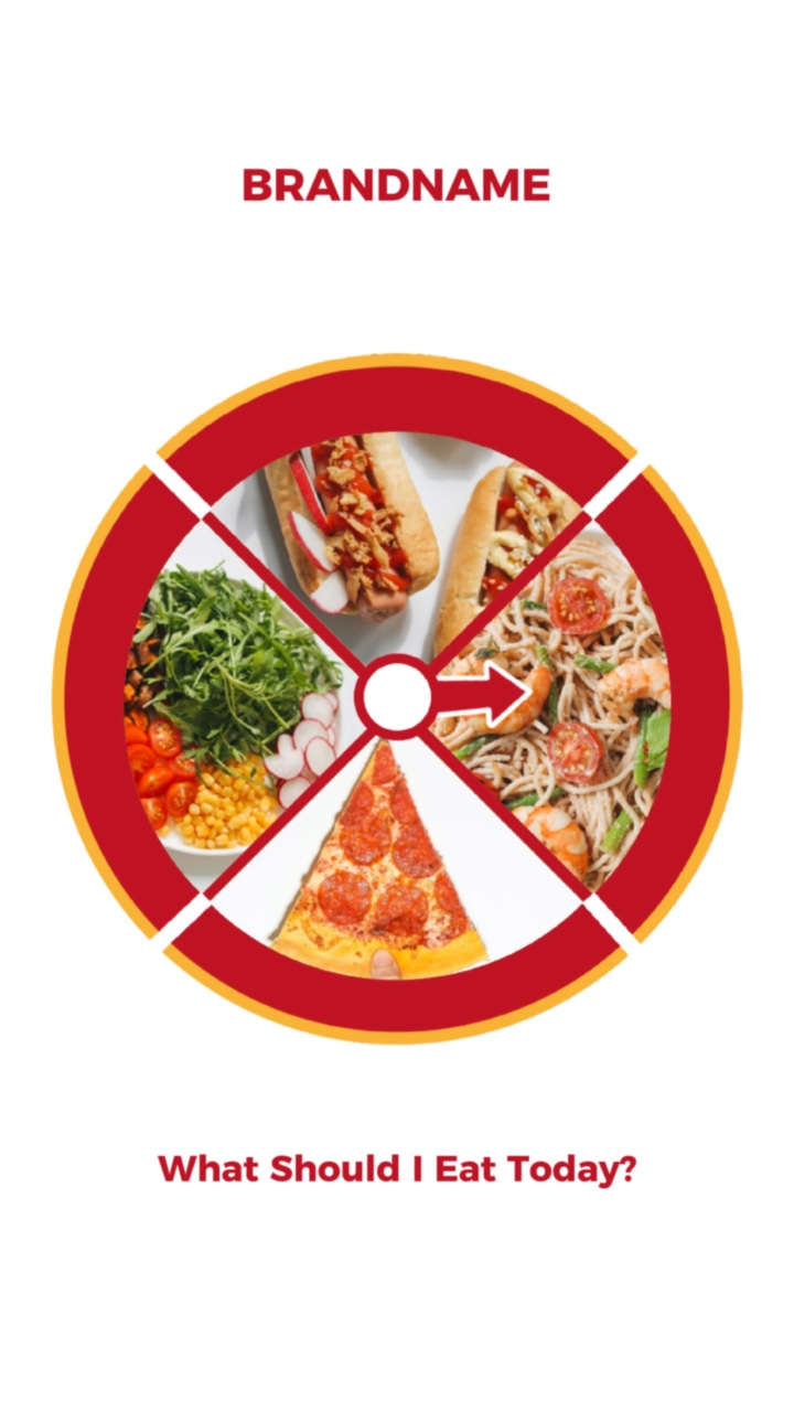 Présentoir à pizza style TikTok