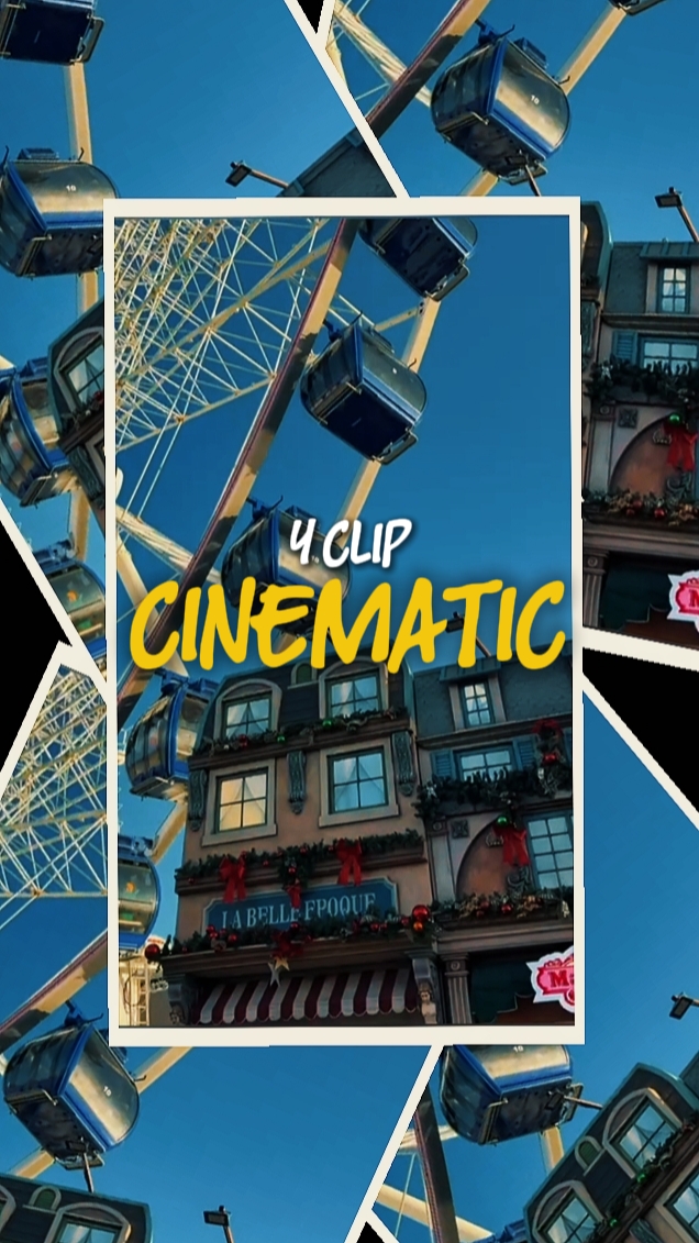 4 CLIPS CINEMATIC 