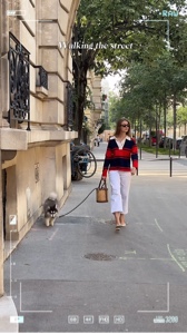 Walking the street