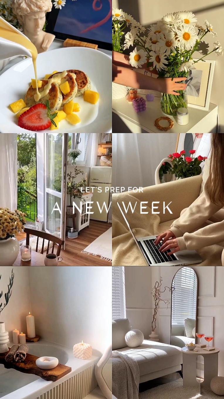 aesthetic daily vlog