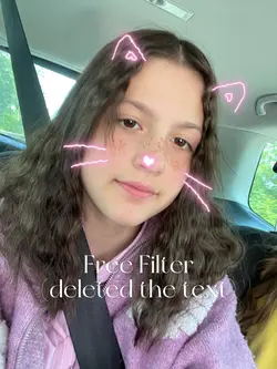 Freeee Filterrr 🫶❤️🎀