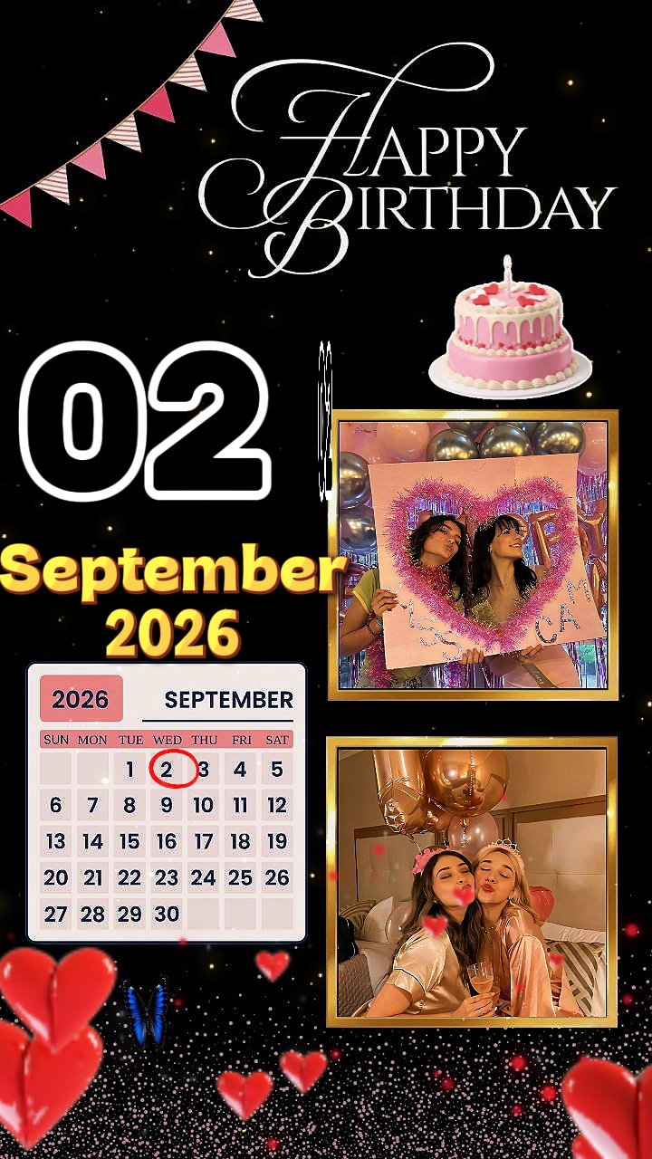 HBD 02 septembre 2026