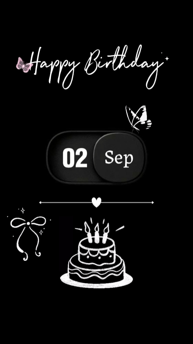 BDAY 02 SEPTEMBER
