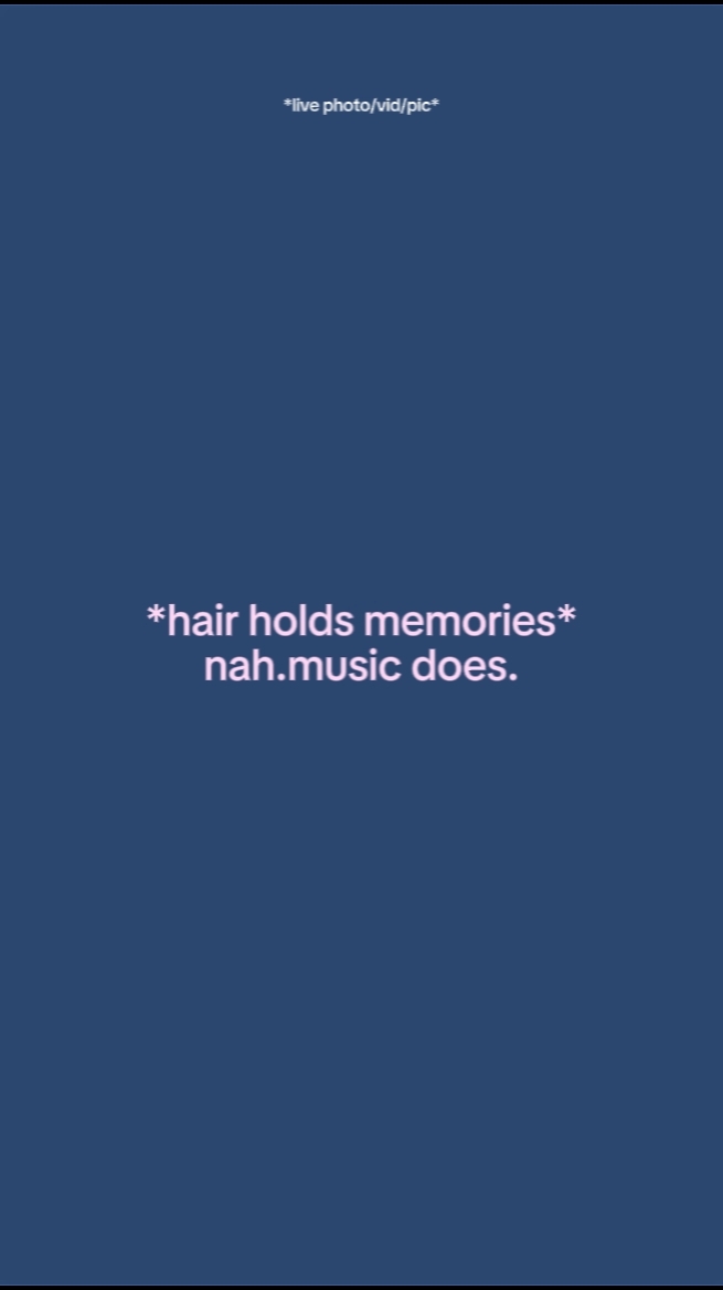 Les cheveux gardent des souvenirs 