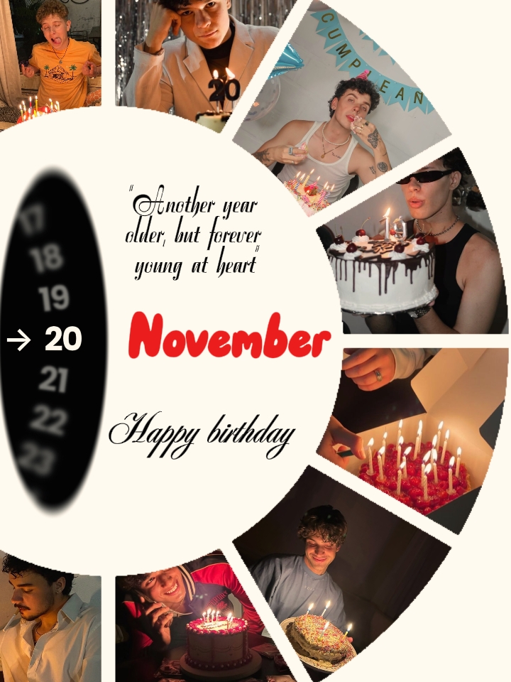 HBD 20 NOVEMBER 