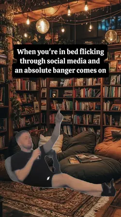 When you're in bed
