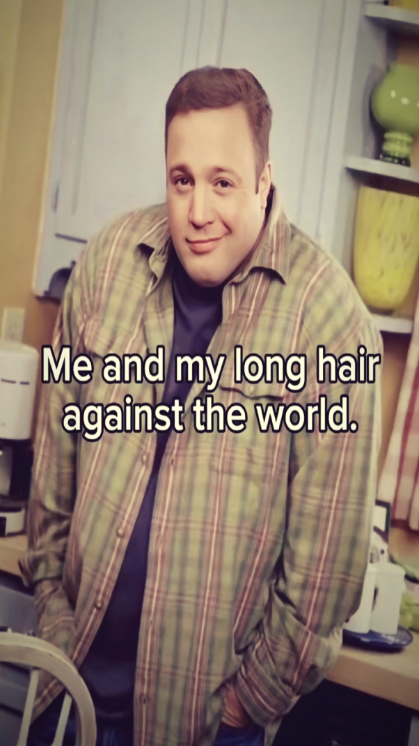 me and my long hair