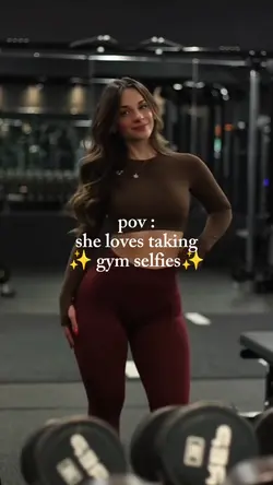 gym selfies