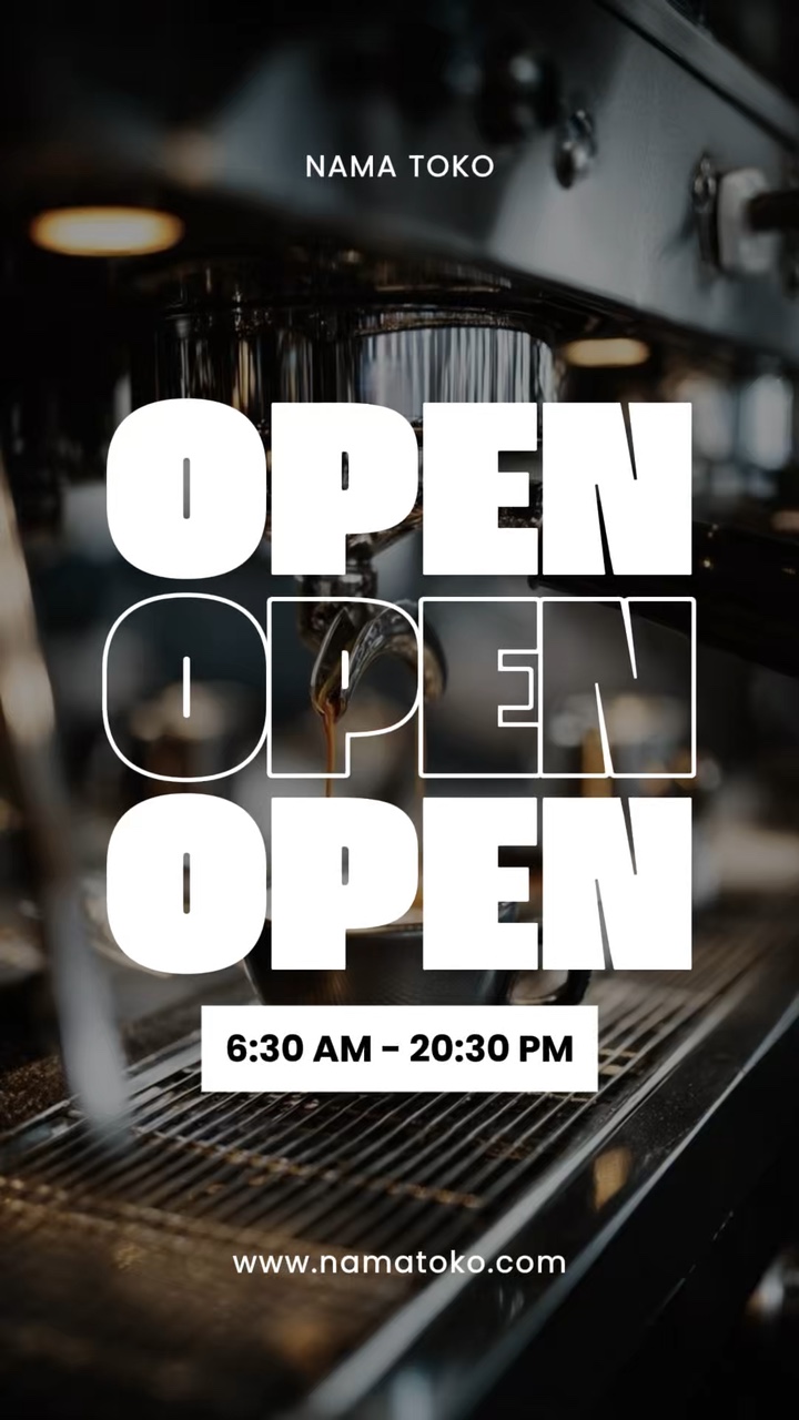 we are open 
