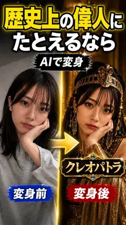 歴史上の偉人にたとえるなら