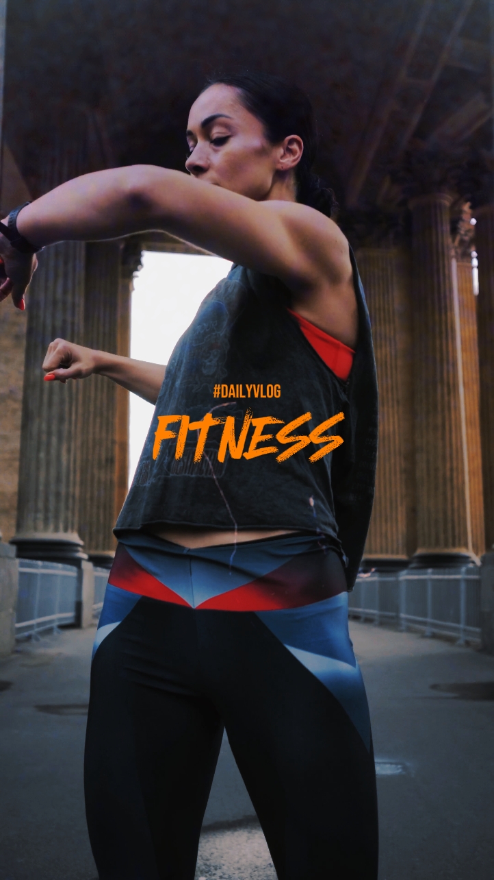 Vlog diário de fitness