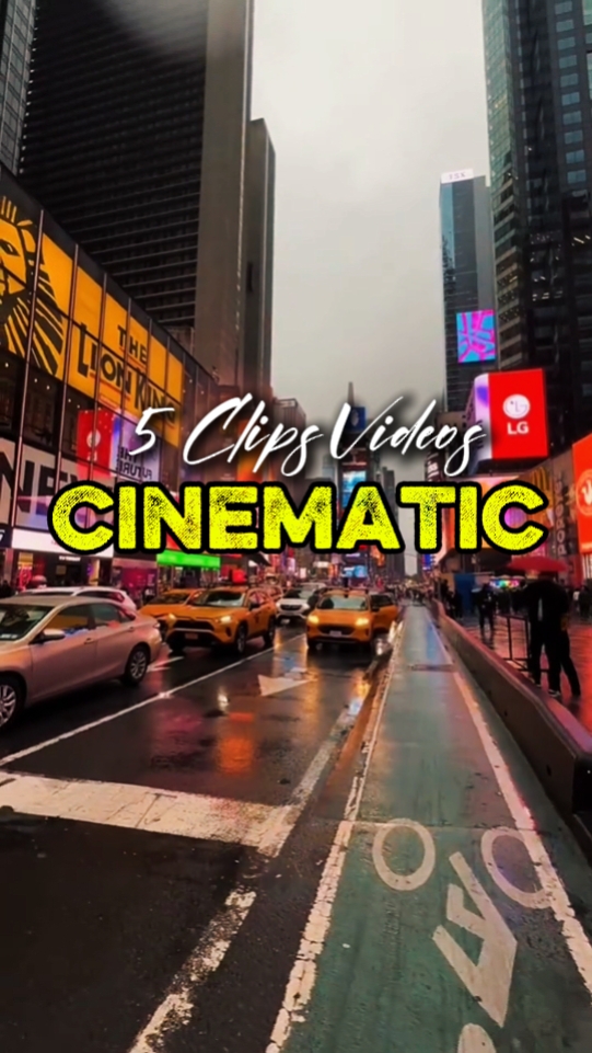 5 Clips Cinematic 