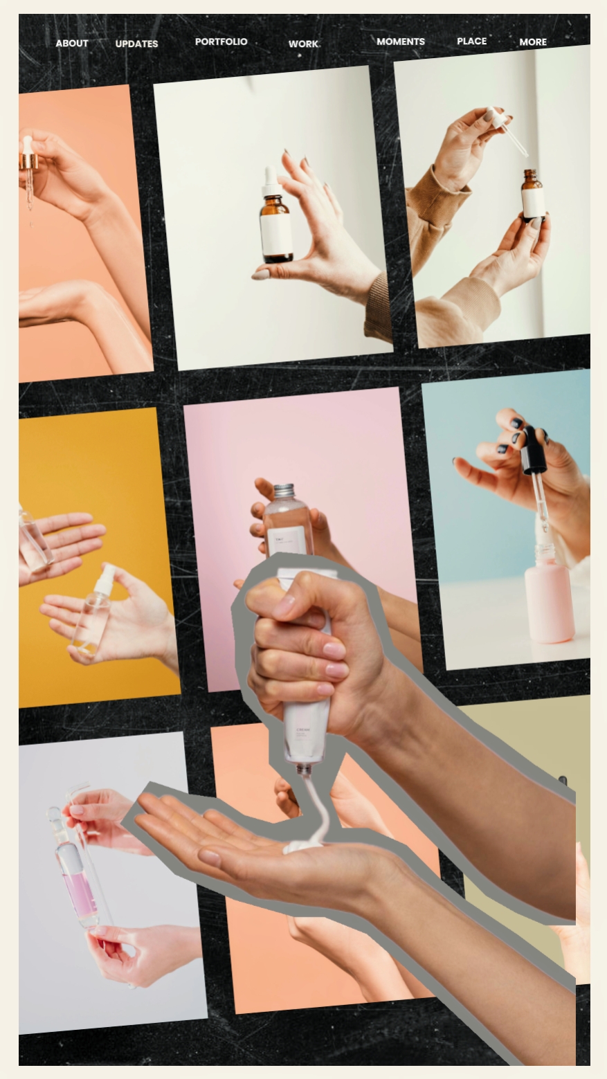 Produits de soins de la peau 