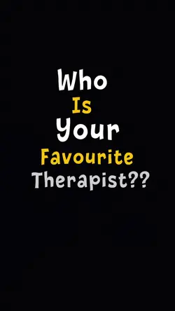 My fav therapist