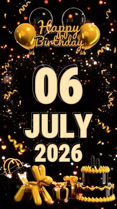 HBD 06 july 2026