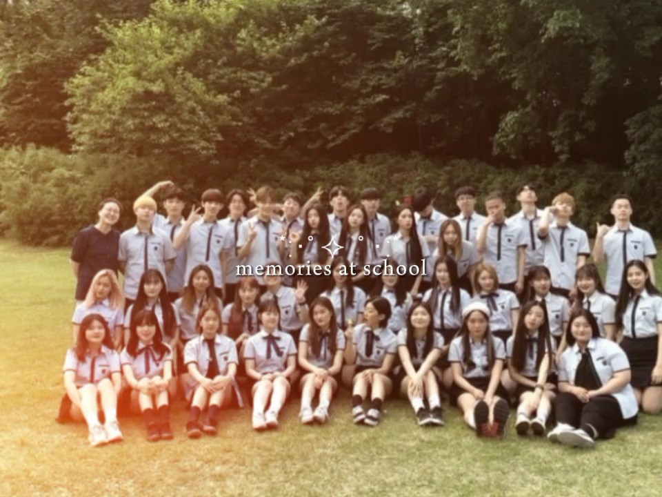 memories school. 
