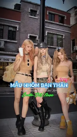 Mẫu nhóm bạn thân