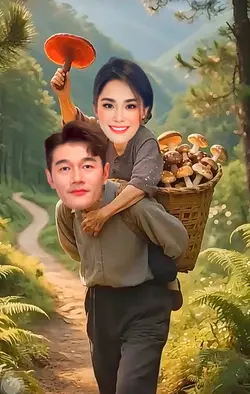 Ghép mặt 2 ảnh 