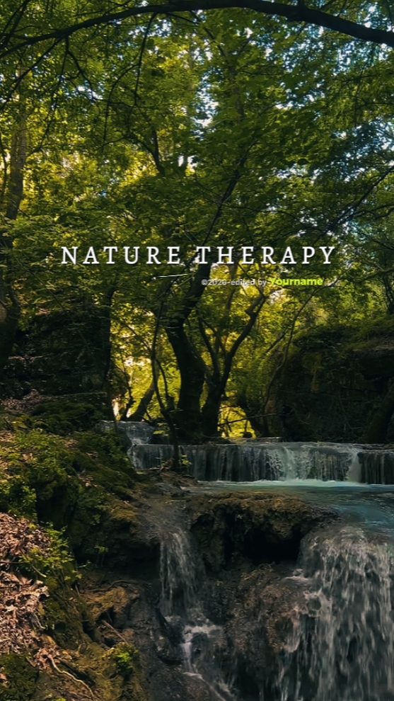 nature therapy 