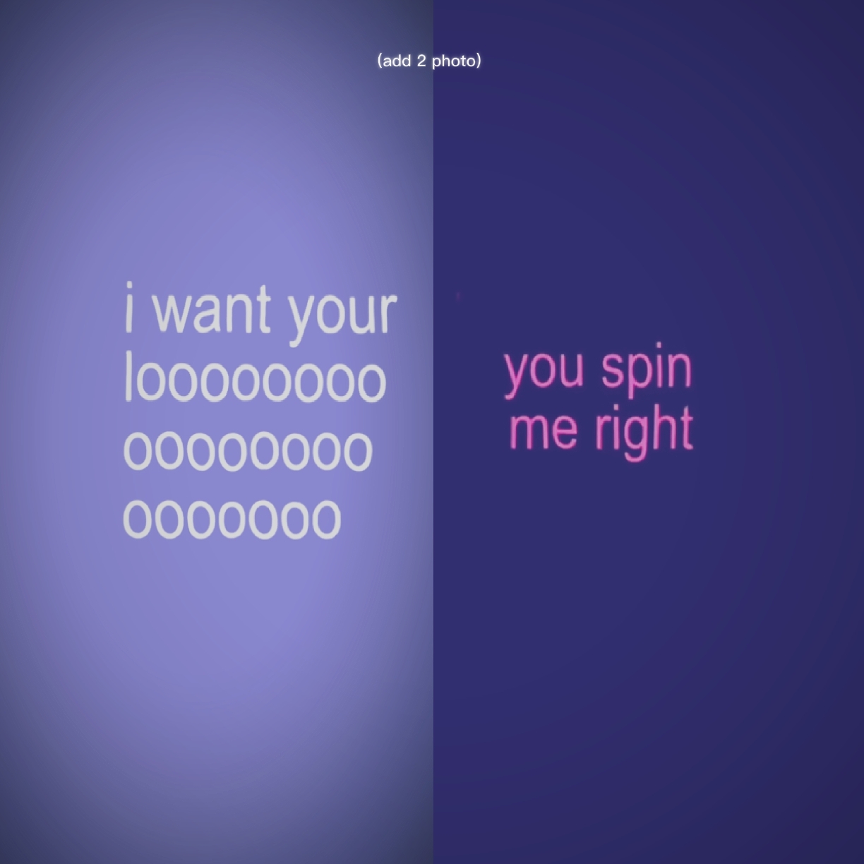For you... 