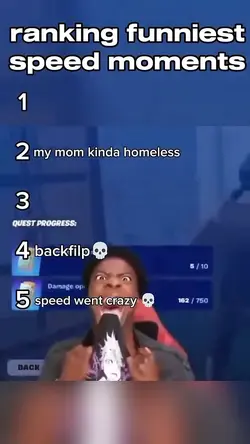 Speed moments