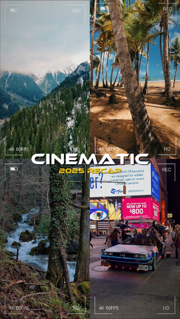 cinematic 2025 recap